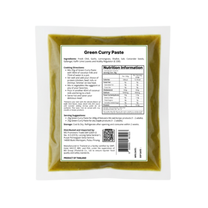 Pes Green Curry Ketozero Mo 50g