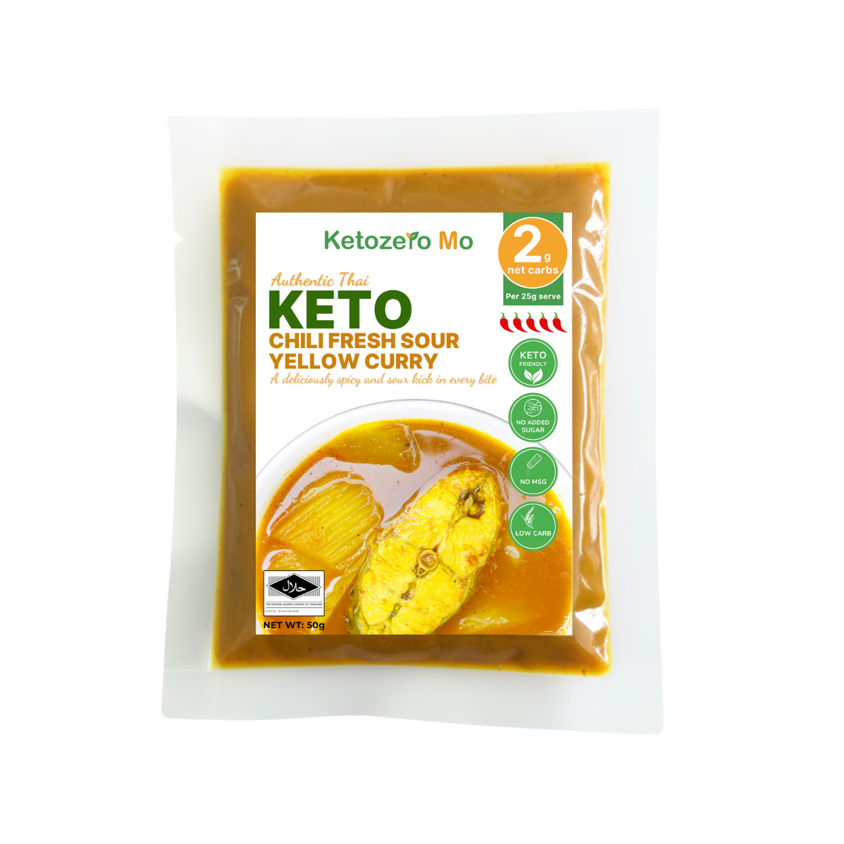 Chili Fresh Sour Yellow Curry Ketozero Mo Chili Fresh Sour Yellow Curry Ketozero Mo