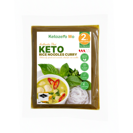 Rice Noodles Curry Ketozero Mo pes kari laksa Thai